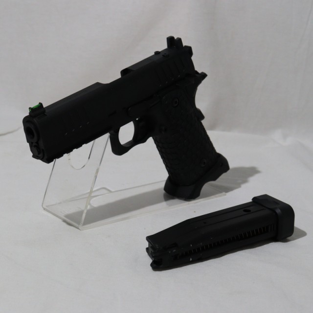 【中古即納】[MIL]BATON airsoft(バトンエアソフト) CO2ガスブローバック BS-STACCATO(スタッカート) CO2GBB(BS-STACCATO) (18歳以上専用