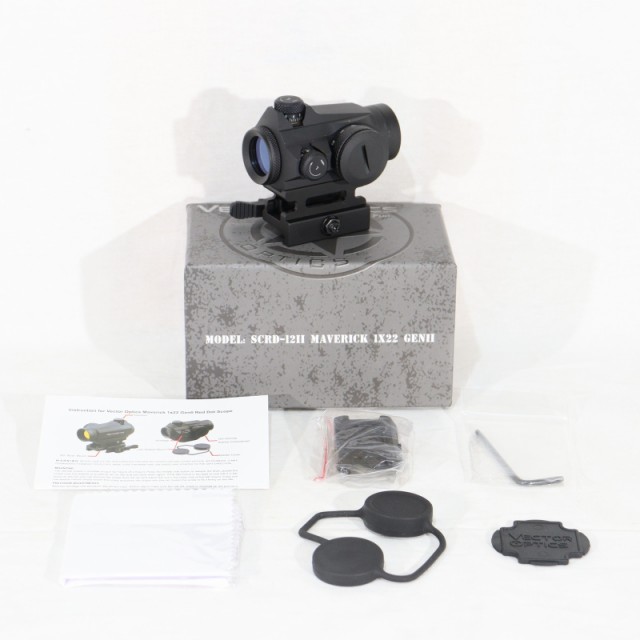 【中古即納】[MIL] VECTOR OPTICS(ベクターオプティクス) Maverick(マーベリック) 1×22 Gen II ドットサイト(SCRD-12II)(20150223)の通販は
