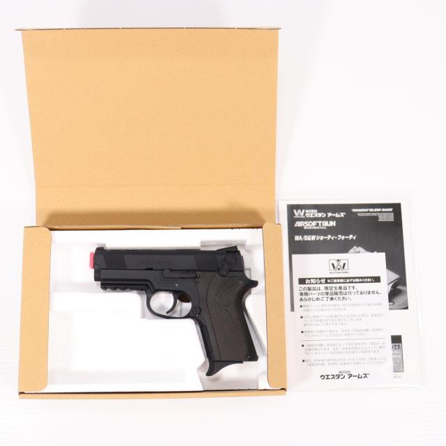 【中古即納】[MIL] WA ウエスタンアームズ ガスブローバック S W(スミスアンドウエッソン) M4013 TSW ライトニングカスタム ブラックver.(WA-SWCY) (18歳以上専用)(20231130)