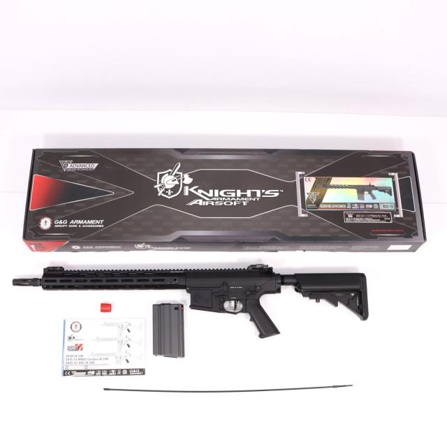 【中古即納】[MIL] G G ARMAMENT(ジーアンドジーアーマメント) スタンダード電動ガン SR-25 E2 APC M-LOK 【KNIGHT S ARMAMENTライセンスモデル】(G2H-016-APC-BNB-NCM) (18歳以上専用)(20191025)