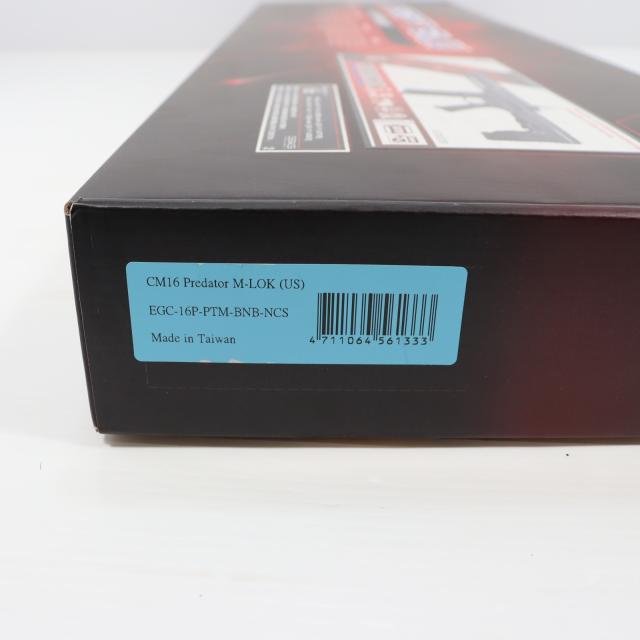 【中古即納】[MIL] G G ARMAMENT(ジーアンドジーアーマメント) 電動アサルトライフル CM16 Predator(プレデター) M-LOK(EGC-16P-PTM-BNB-NCS) (18歳以上専用)(20221125)_8