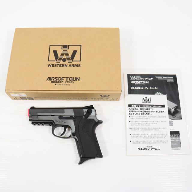 【中古即納】[MIL] WA ウエスタンアームズ ガスブローバック S W(スミスアンドウェッソン) M4013 TSW カーボンブラックHW(ヘビーウェイト) (18歳以上専用)(20150223)