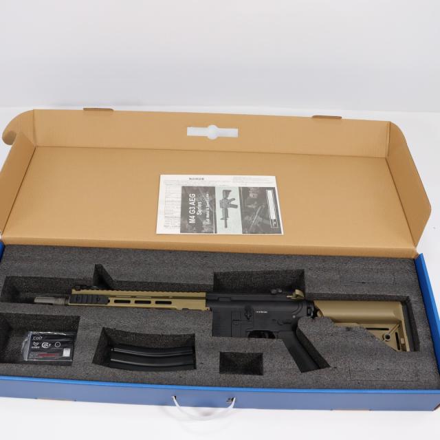 【中古即納】[MIL] S T 電動アサルトライフル URG-I 11.5インチ フルメタル G3電動ガン DDC COLT刻印(STAEG3109BCDM) (18歳以上専用)(20150223)