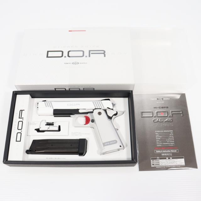 【中古即納】[MIL] 東京マルイ ガスブローバック ハイキャパ ホワイト D.O.R(No.111) (18歳以上専用)(20240524)