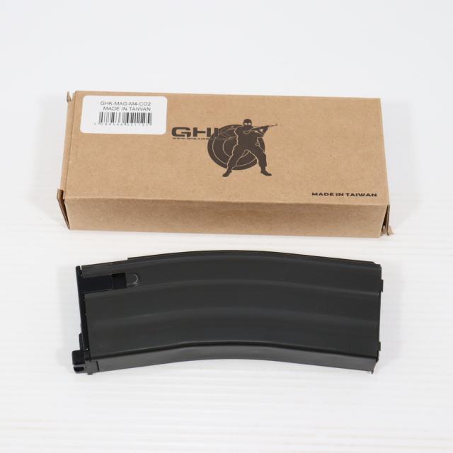 【中古即納】[MIL] GHK CO2GBB M4シリーズ用 36連マガジン NewVer(GHK-CO2-MAG-M4)(20150223)