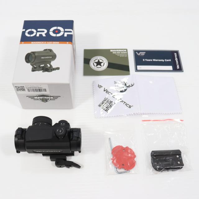 【中古即納】[MIL] VECTOR OPTICS(ベクターオプティクス) Maverick-II(マーベリック2) 1×25 GenII モーションセンサードットサイト(SCRD-72)(20240404) 7,320円