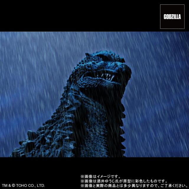 【中古即納】[SFT] (再販) 東宝30cmシリーズ 酒井ゆうじ造形コレクション ゴジラ(2002) 嵐の中の攻防 ゴジラ×メカゴジラ 完成品 ソフビフィギュア エクスプラス(20250731)