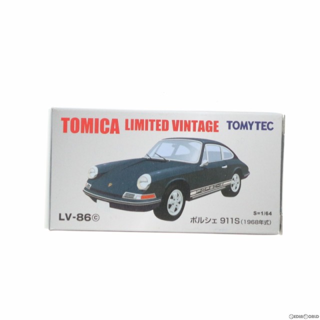 【中古即納】[MDL]トミカリミテッドヴィンテージ NEO TLV-86c ポルシェ911S 黒 1/64 完成品 ミニカー(238898)  TOMYTEC(トミーテック)(201｜au PAY マーケット