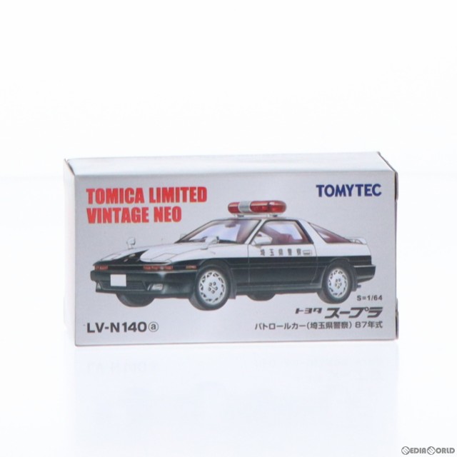 【中古即納】[MDL]トミカリミテッドヴィンテージ NEO TLV-N140a トヨタ スープラ 3.0GT パトカー 埼玉県警 1/64 完成品  ミニカー(280798)｜au PAY マーケット