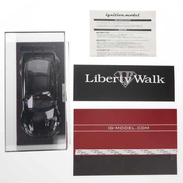 【中古即納】[MDL] オンラインショップ限定 1/18 LB-WORKS GT-R(R35) Black 完成品 ミニカー(IG0694) ignition model(イグニッションモデル)(20161231)の通販は