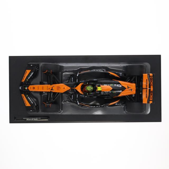 【中古即納】[MDL] 1/18 マクラーレン F1 チーム MCL38 マイアミGP 2024 L.ノリス 完成品 ミニカー(S1814201) solido(ソリド)(20250420)