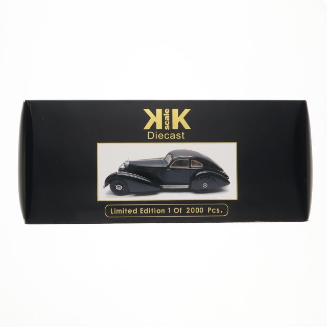 【中古即納】[MDL] 1/18 Mercedes(メルセデス) 540K 『Autobahnkurier』 1938 Black 完成品 ミニカー(KKDC180081) KK scale(ケーケースケール)(20200831)