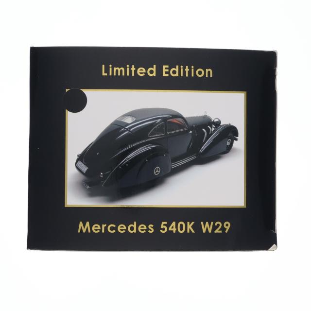 【中古即納】[MDL] 1/18 Mercedes(メルセデス) 540K 『Autobahnkurier』 1938 Black 完成品 ミニカー(KKDC180081) KK scale(ケーケースケール)(20200831)