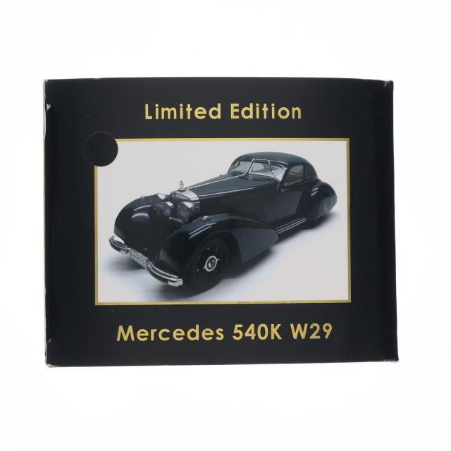 【中古即納】[MDL] 1/18 Mercedes(メルセデス) 540K 『Autobahnkurier』 1938 Black 完成品 ミニカー(KKDC180081) KK scale(ケーケースケール)(20200831)