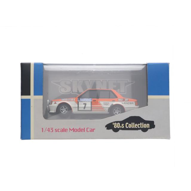 【中古即納】[MDL] 80sコレクションシリーズ No.21 1/43 ランサー1000湖ラリー(1982式) 完成品 ミニカー(072042) アオシマ(20201130)