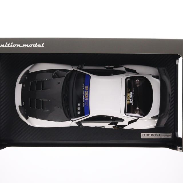 【中古即納】[MDL] 1/18 TOP SECRET GT300 Supra(A80)(スープラ) White 完成品 ミニカー(IG3744) ignition model(イグニッションモデル)(20251018)_4