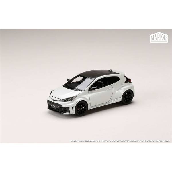 【中古即納】[MDL] 1/43 トヨタ GRヤリス RZ High performance 2024 プラチナホワイトパールマイカ 完成品 ミニカー(PM43145BPW) MARK43(20250228)