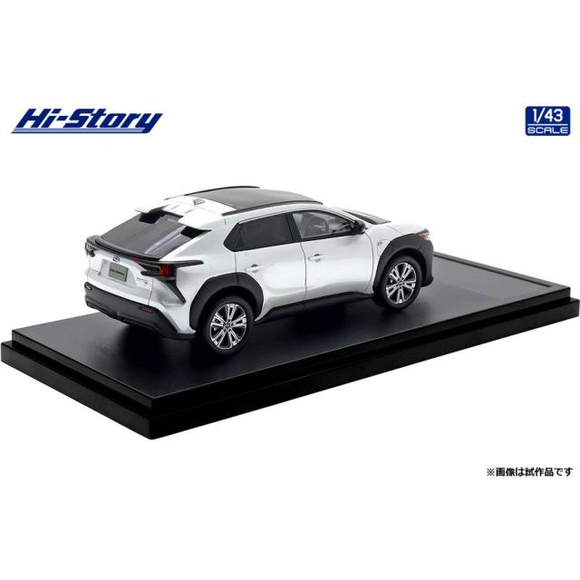 【中古即納】[MDL] ハイストーリーシリーズ 1/43 SUBARU(スバル) SOLTERRA(ソルテラ) ET-HS(2023) プラチナホワイトパールマイカ 完成品 ミニカー(HS503WH) ハイストーリー(20250822)