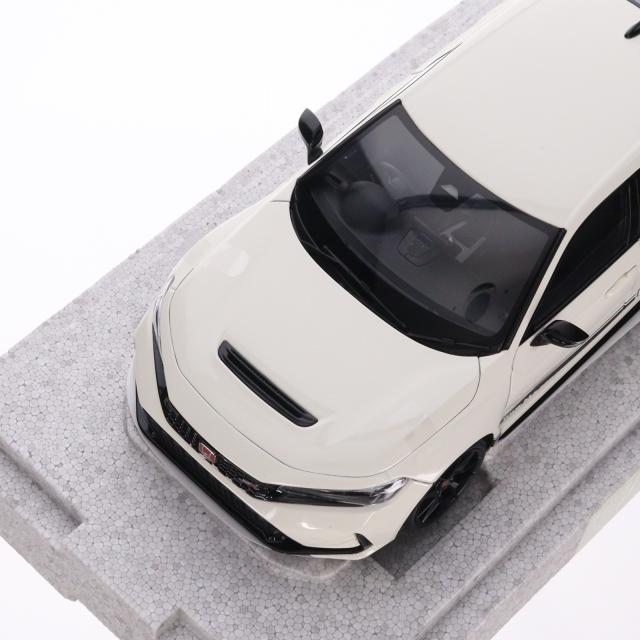 【中古即納】[MDL] 1/18 Honda Civic(シビック) TYPE R (FL5) HKS Livery(チャンピオンシップホワイト) 完成品 ミニカー(M85317) MOTORHELIX(モーターヘリックス)(20260226)