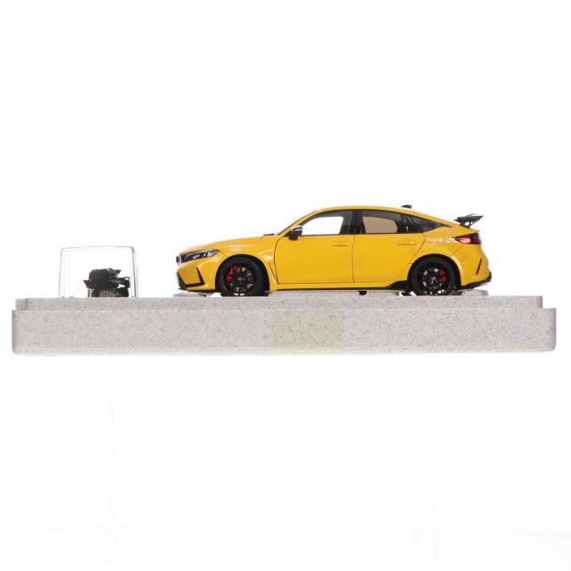 【中古即納】[MDL] 1/18 ホンダ Civic(シビック) Type R(FL5) Sunlight Yellow(サンライト イエロー) 完成品 ミニカー(M85306-18) MOTORHELIX(モーターヘリックス)(20250731)_4