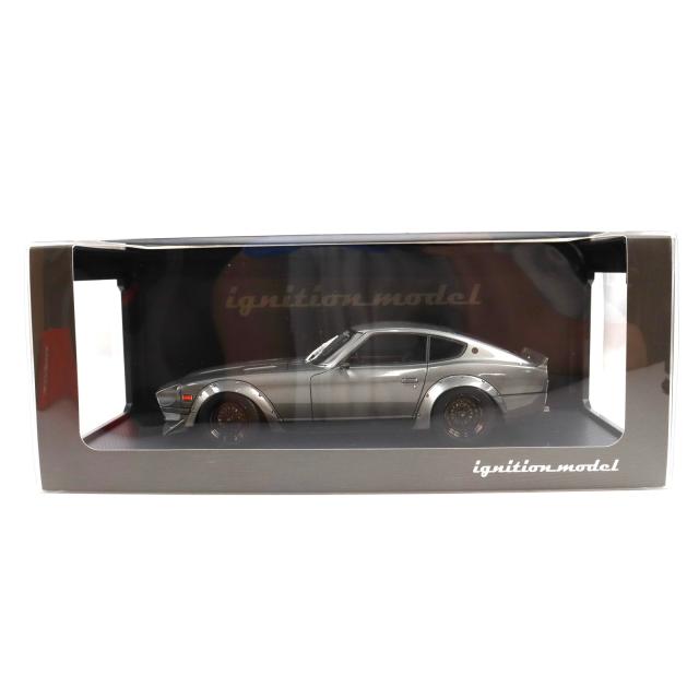 【中古即納】[MDL] 1/18 Nissan Fairlady Z(公明正大成人女性Z)(S30) STAR ROAD(ガンメタリック) 為し遂げる品 ミニカー(IG3112) ignition model(イグニッションモデル)(20240823)