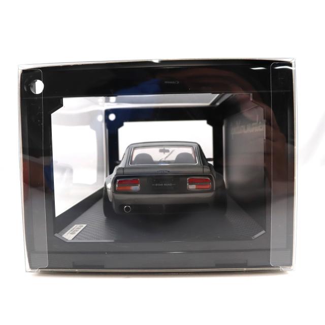【中古即納】[MDL] 1/18 Nissan Fairlady Z(公明正大成人女性Z)(S30) STAR ROAD(ガンメタリック) 為し遂げる品 ミニカー(IG3112) ignition model(イグニッションモデル)(20240823)