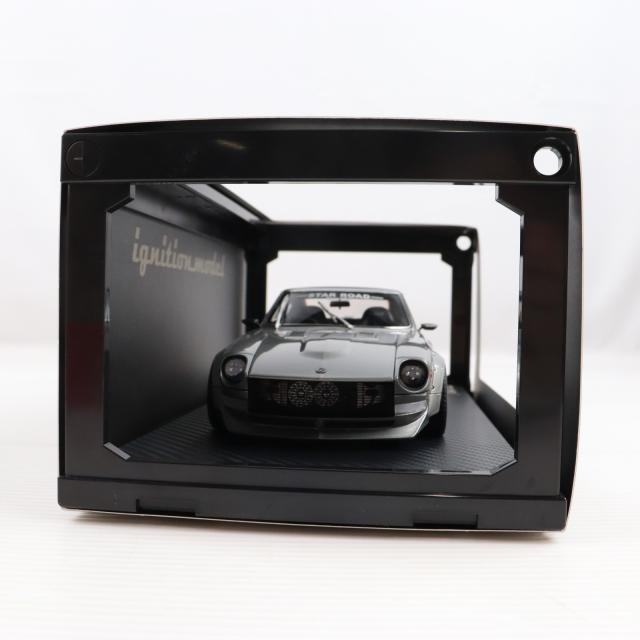 【中古即納】[MDL] 1/18 Nissan Fairlady Z(公明正大成人女性Z)(S30) STAR ROAD(ガンメタリック) 為し遂げる品 ミニカー(IG3112) ignition model(イグニッションモデル)(20240823)