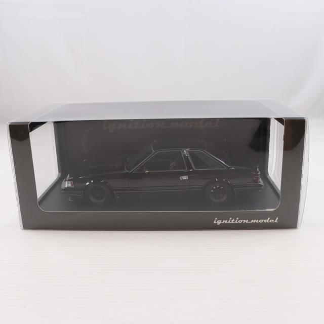 【中古即納】[MDL] 1/18 Toyota Soarer(ソアラ) 2.0 GZ10(黒いこと×しろがね色) 為し遂げる品 ミニカー(IG0369) ignition model(イグニッションモデル)(20161028)