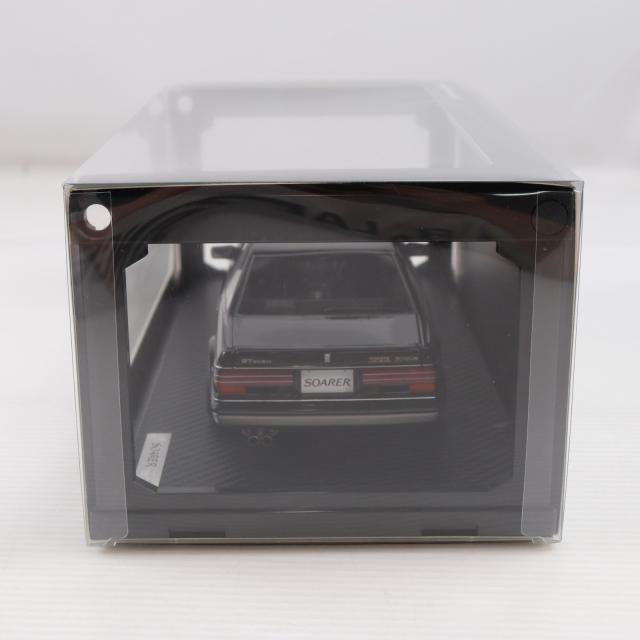 【中古即納】[MDL] 1/18 Toyota Soarer(ソアラ) 2.0 GZ10(黒いこと×しろがね色) 為し遂げる品 ミニカー(IG0369) ignition model(イグニッションモデル)(20161028)