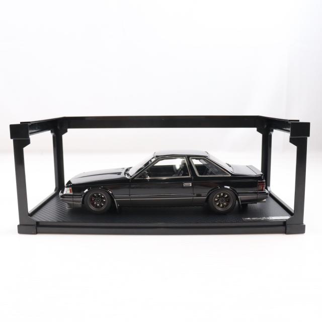 【中古即納】[MDL] 1/18 Toyota Soarer(ソアラ) 2.0 GZ10(黒いこと×しろがね色) 為し遂げる品 ミニカー(IG0369) ignition model(イグニッションモデル)(20161028)