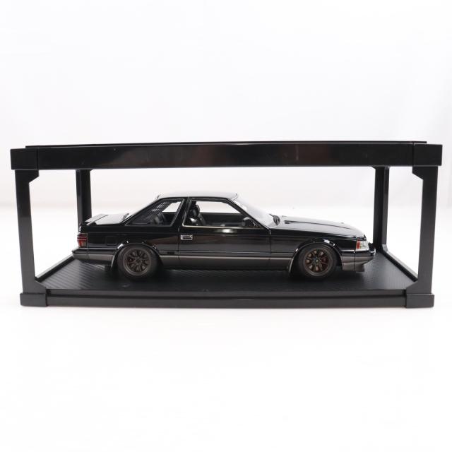 【中古即納】[MDL] 1/18 Toyota Soarer(ソアラ) 2.0 GZ10(黒いこと×しろがね色) 為し遂げる品 ミニカー(IG0369) ignition model(イグニッションモデル)(20161028)