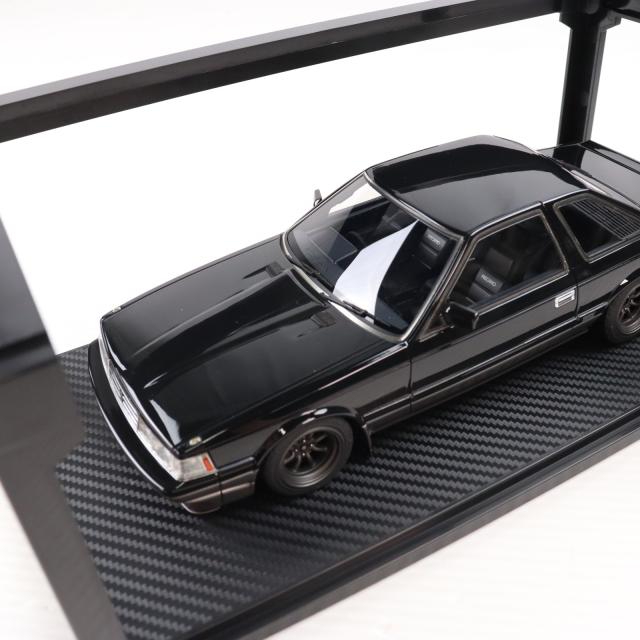 【中古即納】[MDL] 1/18 Toyota Soarer(ソアラ) 2.0 GZ10(黒いこと×しろがね色) 為し遂げる品 ミニカー(IG0369) ignition model(イグニッションモデル)(20161028)