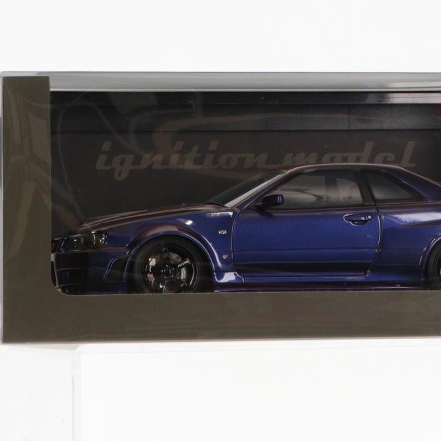 中古即納】[MDL] 1/18 Nismo R34 GT-R Z-tune Midnight Purple 完成品