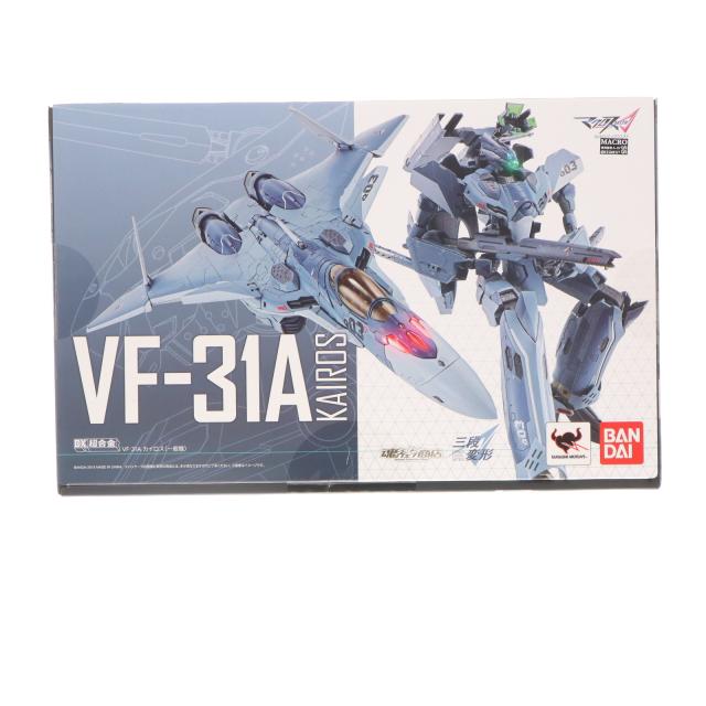 【中古即納】[TOY] 魂ウェブ商店限定 DX超合金 VF-3A カイロス(一般機) マクロスΔ(デルタ) 完成トイ バンダイ(20180331)