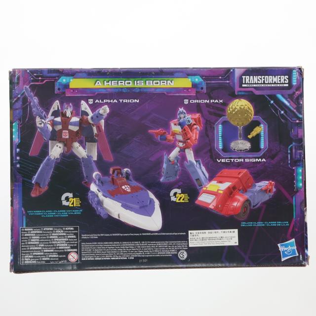 【中古即納】[TOY] Hasbro Pulse限定 トランスフォーマー レガシー A HERO IS BORN 2-PACK(ア ヒーロー イズ ボーン 2パック) アルファトライオン オライオンパックス TFジェネレーションズ 完成トイ ハズブロ(20221231)