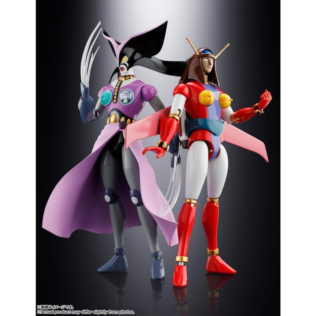 【中古即納】[TOY] 超アロイ魂 GX-114 ヤヌス侯爵   GX-12R ビューナスA グレートマジンガー 為し遂げる手あそび バンダイスピリッツ(20250222)