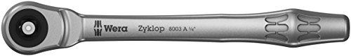 Wera(ヴェラ) 05004003001 | 8003 A サイクロップメタルラチェット14 押込み型スイッチ式 【日本正規輸入品】