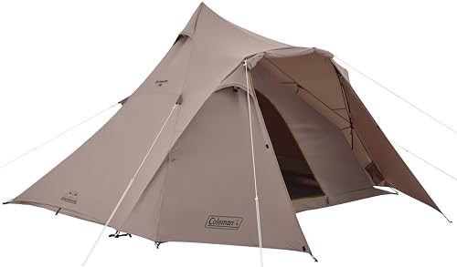 Coleman(コールマン) テント ワイドティピー3025 キャンプ 防災 組み立て簡単 前室付き 4〜5人用 耐水圧2000mm ペグ、ロー