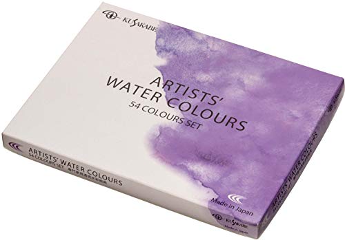 クサカベ(KUSAKABE) 透明水彩絵具 54色セット 5ml(2号) 10,544円