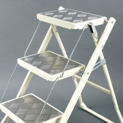 ダルトン(Dulton) ステップチェア アイボリー 3ステップス 100-252IV