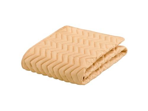 【フランスベッド正規品】 ベッドパッド キナリ色 セミダブル(122×195cm) 「グッドスリーププラス バイオベッドパッド」 抗菌 防臭 ウ