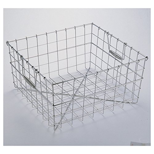 MT 18-8食器カゴ B-4 48×39×20cm テーパー付