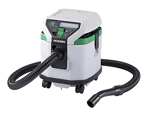 HiKOKI(ハイコーキ) 電動工具用集じん機 乾湿両用 集じん容量15L 吸水容量12L 電動工具接続可 タンク形状変更 お掃除セット付き R