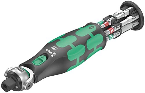 Wera(ヴェラ) 05004282001 | 8009 Zyklop首振り式ラチェットドライバー ポケット セット インチサイズ 1 13点