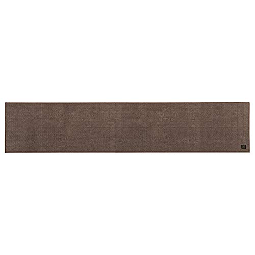 センコー(Senko) B.B.collection ヘリンボン 4 キッチンマット 約50× 240cm ブラウン 抗菌 防臭 薄手 床暖房対