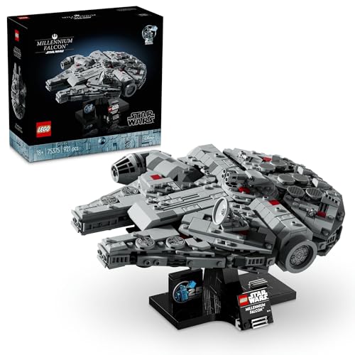 レゴ(LEGO) スター・ウォーズ ミレニアム・ファルコン おもちゃ 玩具 誕生日 プレゼント ブロック 母の日 父の日 男性 女性 宇宙 75