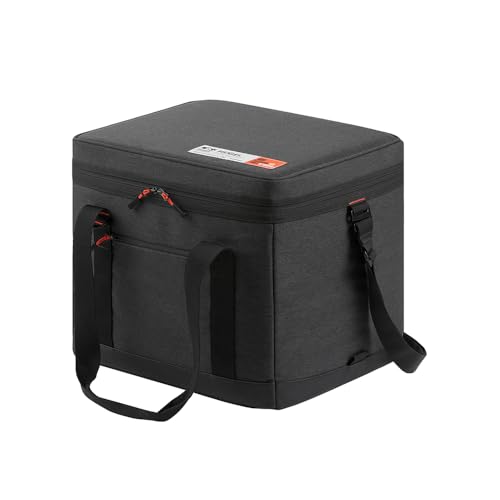 アイリスオーヤマ HUGEL エアロゲルソフトクーラーボックス 25L AGSC-25C チャコールグレー エアロゲル クーラーバッグ 超保冷
