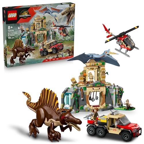 レゴ(LEGO) ジュラシック・ワールド スピノサウルスとケツァルコアトルス 上空ミッション おもちゃ 玩具 誕生日 プレゼント ブロック 男の