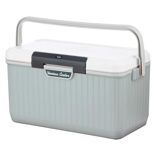 サンカ べリアスクーラー 高性能な断熱材を採用 ワンプッシュオープン型クーラーボックス 24L 大型 ミントグリーン 保冷力の高いハードタイプ