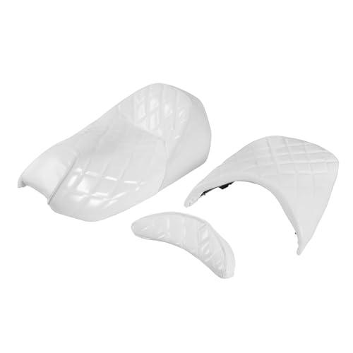 バイクパーツセンター(Bike Parts Center) ベース付エナメルシート ホワイト 白 マジェスティC SG03J 303424